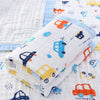 Broadside - color bottom car / 110*110cm