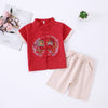 Kirin red / 90cm-130cm/1 hand 5 pieces