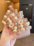 Korean children's new comb headdress girls finishing broken hair hairpin little girl hair accessories simple baby girl hairpin