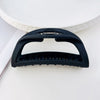 11cm semicircle - matte black / ps/abs/pc