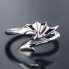 Antique silver effect / adjustable opening