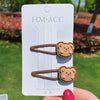G16 letter hairpin set of 3 mixed colors