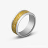 Silver-plated lord of the rings gold plate / number 7