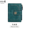 Peacock blue
