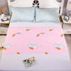 Pink white rabbit [available on both sides] / 35*45cm