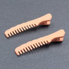 (orange) small comb hairpin