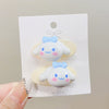 3# cinnamon dog pair clip