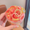 7# lace thumb ring - gradient yellow 50 cans