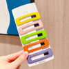 Candy color square bb clip set of five