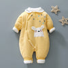 Little white bear thin cotton siamese yellow / 59cm
