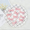 Mesh bow-rose pink 10 packs