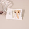 B4182-wavy clip coffee color / factory direct sales