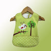 Green cute bird