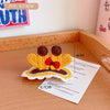 1# giraffe hair clip