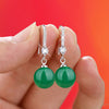 H56 diamond green agate