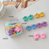 2# candy color flowers 10 pieces