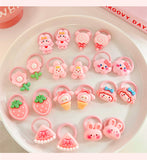 Children's thumb hair ring baby baby does not hurt hair hair ring cute Korean hair rope girls rubber band hair accessories headdress