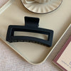 Black square matte gripper