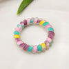 Frosted color jelly telephone cord - violet