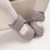 B252 lamb gray thick style (spot in seconds)**~@ / inner length 11cm (0-3 months baby
