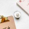 Metal bracket - stereo rose white