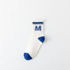 M letter / one size fits all