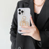 Gold foil - hollow clip / iphone 7/8/se 2020