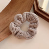 Light gray knitted models