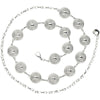 Circle/silver / 110cm