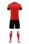X-1690 football training uniform red / m