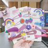31# butterfly hair clip set