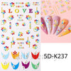 Embossed sticker 5d-k237 (cardboard packaging) / normal specifications