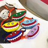 Wholesale Korean version of children's waist bag boys and girls accessories small bag cute baby cartoon shape bag baby chest bag