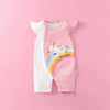 Pink and white rainbow beast / 59cm
