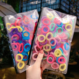 Children's rubber band hair ring wholesale baby cute head rope hair accessories do not hurt hair girls baby children small rubber band hair rope
