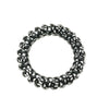 Black leopard print
