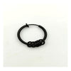 16# ear clip with ring black