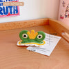 4# small frog hairpin