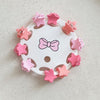 Light pink star clip [10 pack]