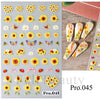 Micro-carved three-dimensional stickers pro045 (with packaging) / normal specifications