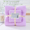 Purple / towel 35*75+ bath towel 70*140