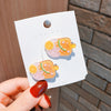 Yellow ice cream 2/card