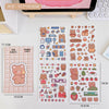 3# cute bear (4 paper sheets)