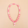 Pink necklace