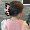 9#transparent powder rabbit clip