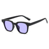 Black frame purple film