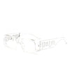 Transparent frame white film / see details page
