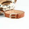 Gold buckle camel