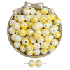 Yellow / 12mm hole diameter about 2mm 5pcs/pack