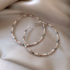 M1485【silver earrings】